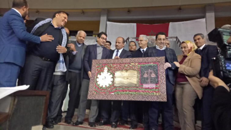 في اللقاء الجهوي والمؤتمر الجهوي للاتحاد العام للشغالين بالمغرب لجهة الدار البيضاء سطات