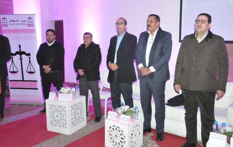 الأخ عبدالصمد قيوح يترأس الجمع العام للفرع المحلي لحزب الاستقلال بأولاد تايمة