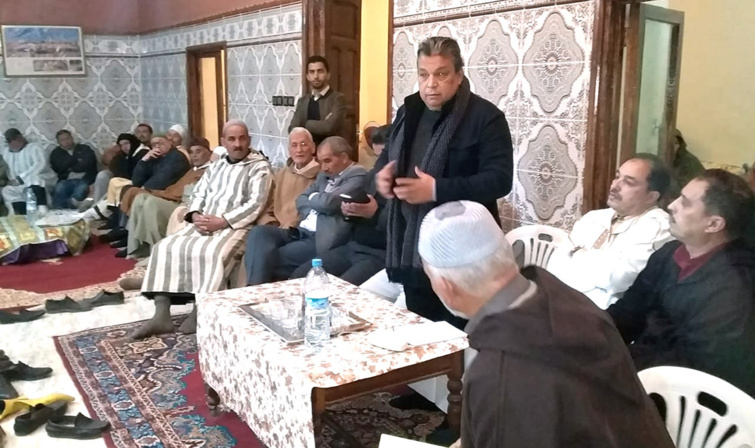 الأخ عبد اللطيف ابدوح يترأس الجمع العام  لتجديد مكتب فرع حزب الاستقلال بجماعة جماسة باقليم شيشاوة