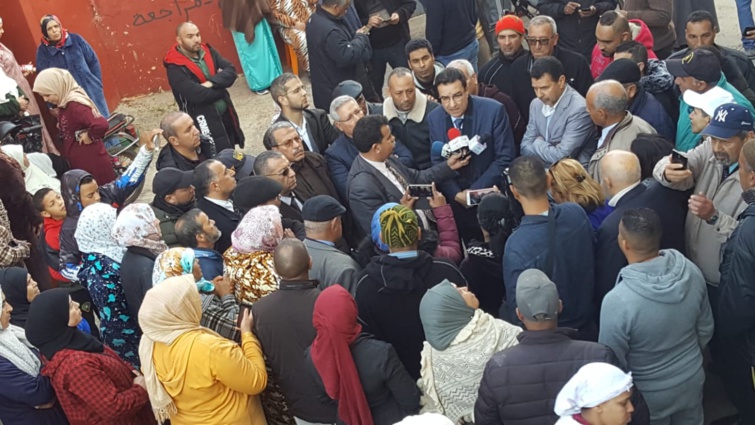 وقفة تضامنية مع المناضل الاستقلالي خليل لحياوين ضد كل المفسدين الذين أثبتوا عداءهم للقضايا العادلة لساكنة المهدية