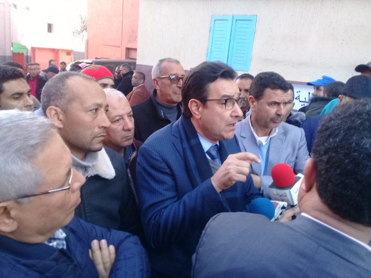 وقفة تضامنية مع المناضل الاستقلالي خليل لحياوين ضد كل المفسدين الذين أثبتوا عداءهم للقضايا العادلة لساكنة المهدية