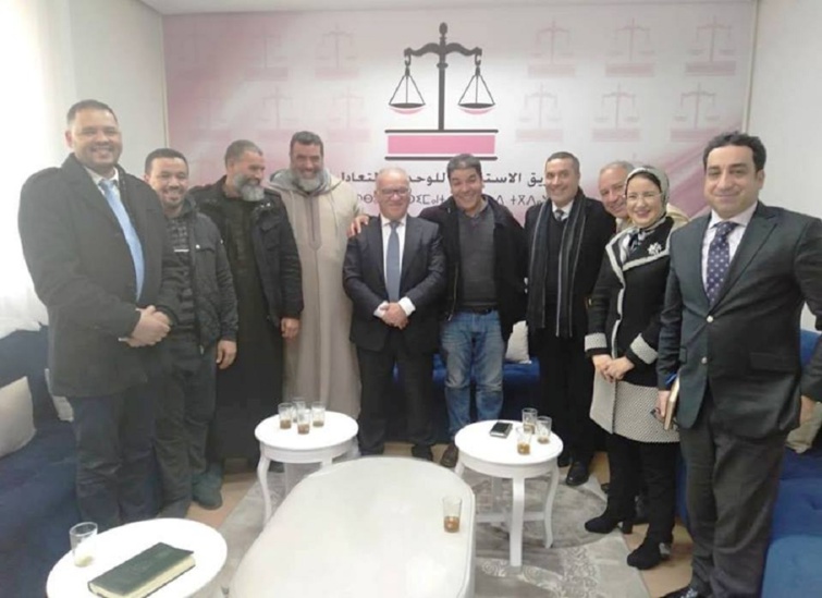 رئيس الفريق الاستقلالي بمجلس النواب في لقاء مع أعضاء الجمعية المغربية لبائعي اللحوم بالجملة لمدينة الأنوار