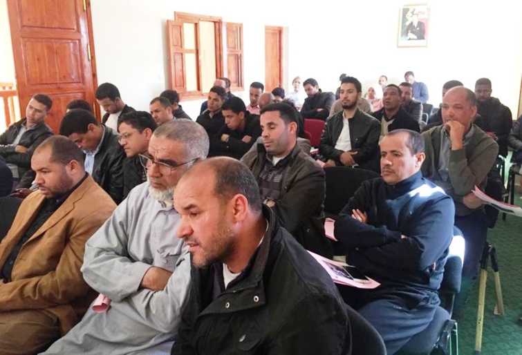 الأخ مولاي احمد أفيلال يترأس المؤتمر الإقليمي للاتحاد العام للمقاولات والمهن   بطاطا