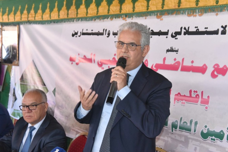 من أزيلال.. الأخ نزار بركة يشدد على ضرورة تقليص هوة الفقر والهشاشة الكبيرة التي تعاني منها ساكنة المناطق الجبلية من أزيلال.. الأخ نزار بركة يشدد على ضرورة تقليص هوة الفقر والهشاشة الكبيرة التي تعاني منها ساكنة المناطق الجبلية