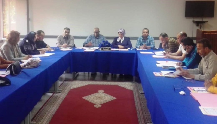 اجتماع المكتب التنفيذي للجامعة الوطنية لموظفي وأعوان وزارة الشباب والرياضة اجتماع المكتب التنفيذي للجامعة الوطنية لموظفي وأعوان وزارة الشباب والرياضة