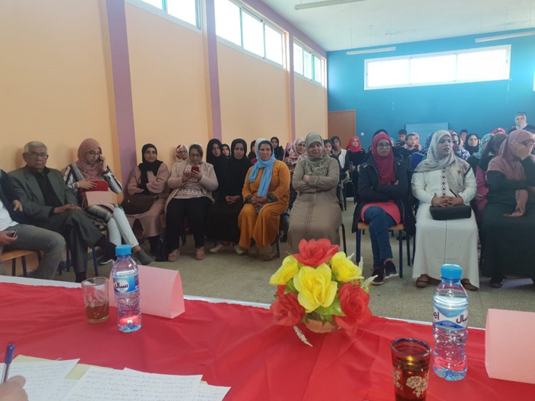 منظمة المرأة الاستقلالية فرع سيدي يحي الغرب تحتفل بثامن مارس