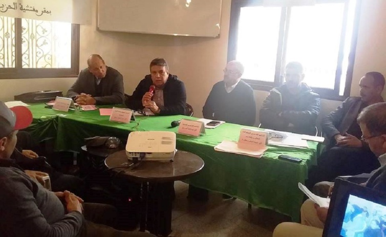 الأخ عبداللطيف أبدوح يترأس المجلس الإقليمي لحزب الاستقلال بالرحامنة الأخ عبداللطيف أبدوح يترأس المجلس الإقليمي لحزب الاستقلال بالرحامنة