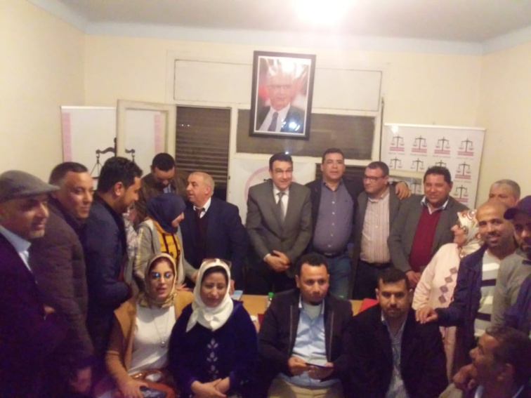 الأخ عزيز هيلالي يترأس الجمع العام لفرع حزب الاستقلال بالعيايدة بسلا