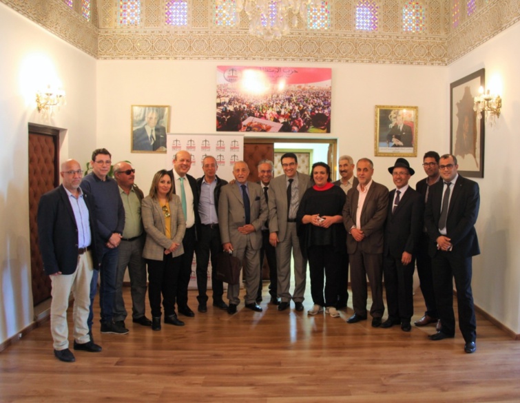 الأخ نزار بركة يترأس ورشة دراسية هامة حول أفاق تطوير جريدة العلم بحضور ثلة من الخبراء والاعلاميين الأخ نزار بركة يترأس ورشة دراسية هامة حول أفاق تطوير جريدة العلم بحضور ثلة من الخبراء والاعلاميين