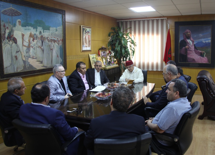 الأخ نزار بركة يستقبل رؤساء وممثلي الهيئات المهنية بالقطاع الصحي الخاص