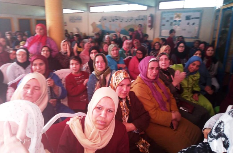 الأخت خديجة الزومي تترأس أشغال المؤتمر الاقليمي لمنظمة المرأة الاستقلالية بتازة
