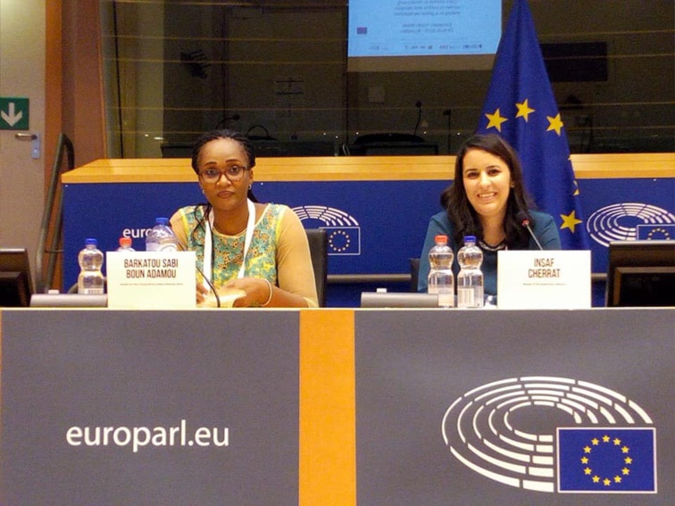 الأخت إنصاف الشراط تشارك في فعاليات الأسبوع الأوروبي للشباب ببروكسيل الأخت إنصاف الشراط تشارك في فعاليات الأسبوع الأوروبي للشباب ببروكسيل