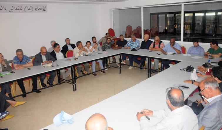 شغيلة قطاع الشبيبة والرياضة تحتج ضد التجبر والطغيان وغياب الحوار الجدي والمسؤول شغيلة قطاع الشبيبة والرياضة تحتج ضد التجبر والطغيان وغياب الحوار الجدي والمسؤول