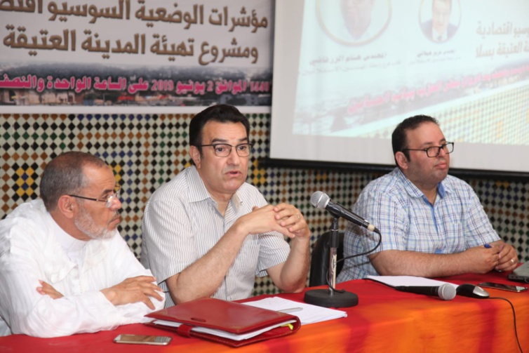 في ندوة لرابطة المهندسين الاستقلاليين بسلا حول مؤشرات الوضعية السوسيو-اقتصادية ومشروع تهيئة المدينة العتيقة بسلا