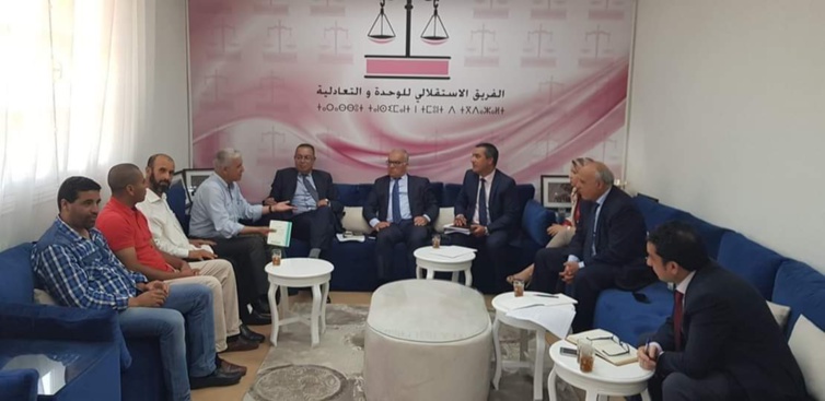 البوابون ومتعهدو الإقامات السكنية يتدارسون وضعيتهم مع الفريق الاستقلالي بمجلس النواب البوابون ومتعهدو الإقامات السكنية يتدارسون وضعيتهم مع الفريق الاستقلالي بمجلس النواب