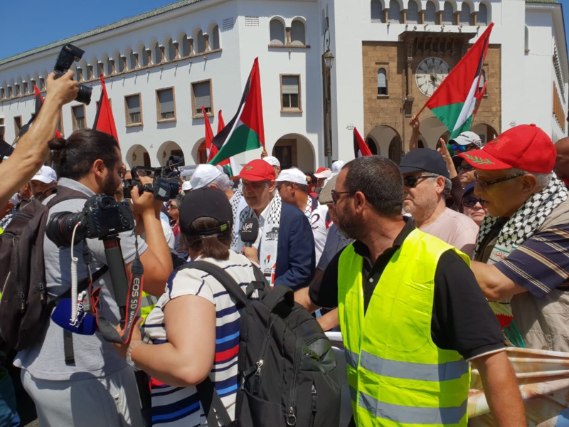 الأخ نزار بركة : مسيرة الرباط تعبير عن الإجماع الوطني نصرة لفلسطين ورفضا لما سمي بـ"صفقة القرن"