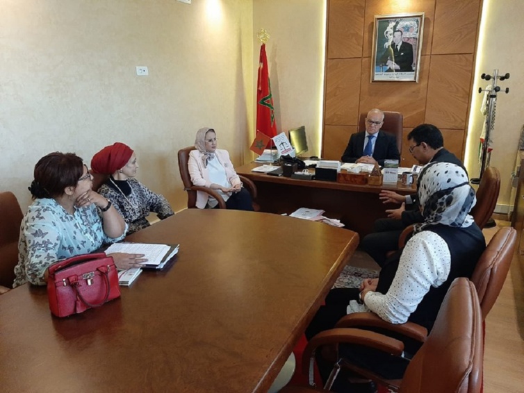 الفريق الاستقلالي يستقبل الحركة المطلبية للنساء السلاليات بالمغرب والجمعية الديموقراطية لنساء المغرب