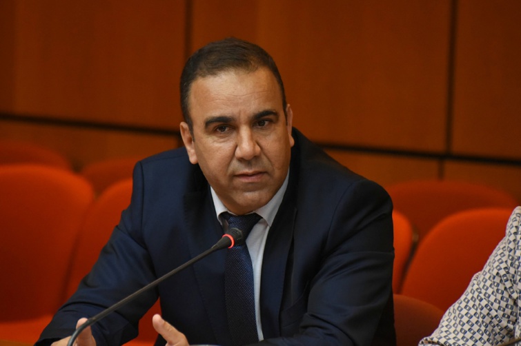 الأخ عبد العزيز لشهب مشاريع التزود بالماء بالعالم القروي مهددة بسبب التأخر في أداء مستحقات الشركات