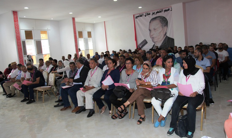 الأخ النعم ميارة يترأس المؤتمرين الإقليمي والجهوي للجامعة الوطنية لموظفي وأعوان قطاع الشباب والرياضة بجهة طنجة تطوان الحسيمة