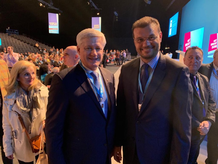 ممثلا لحزب الاستقلال.. الأخ رحال مكاوي في ضيافة المؤتمر السنوي العام لحزب المحافظين البريطاني الحاكم ممثلا لحزب الاستقلال.. الأخ رحال مكاوي في ضيافة المؤتمر السنوي العام لحزب المحافظين البريطاني الحاكم