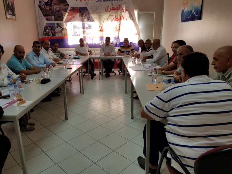 في اجتماع المكتب التنفيذي للاتحاد العام للمقاولات والمهن.. استعراض لأهم المنجزات ودعم للقطاعات المهنية لتجاوز مشاكلها الراهنة في اجتماع المكتب التنفيذي للاتحاد العام للمقاولات والمهن.. استعراض لأهم المنجزات ودعم للقطاعات المهنية لتجاوز مشاكلها الراهنة