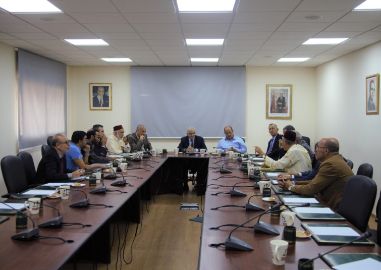 الأخ نزار بركة الأمين العام لحزب الاستقلال يستقبل النقابة الوطنية لعدول المغرب
