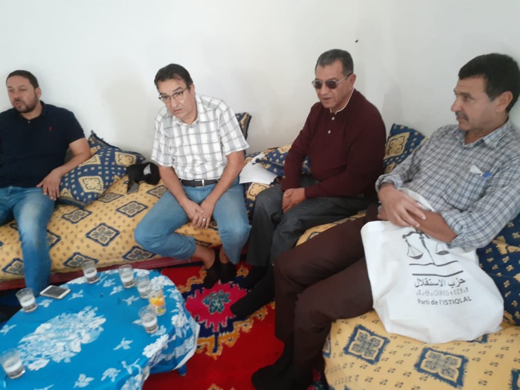 المسيرة التنظيمية و تجديد هياكل الحزب متواصلة بإقليم القنيطرة بفروع سوق الأربعاء و أولاد سلامة و المناصرة المسيرة التنظيمية و تجديد هياكل الحزب متواصلة بإقليم القنيطرة بفروع سوق الأربعاء و أولاد سلامة و المناصرة