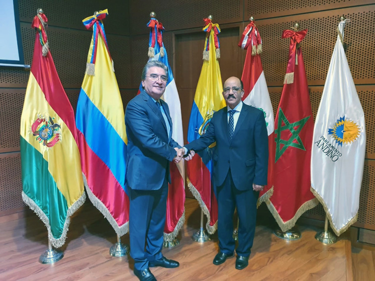 الأخ أحمد الخريف ضمن وفد برلماني مغربي ببوغوتا للمشاركة في الاحتفاء بالذكرى الأربعين لتأسيس البرلمان الأنديزي الأخ أحمد الخريف ضمن وفد برلماني مغربي ببوغوتا للمشاركة في الاحتفاء بالذكرى الأربعين لتأسيس البرلمان الأنديزي