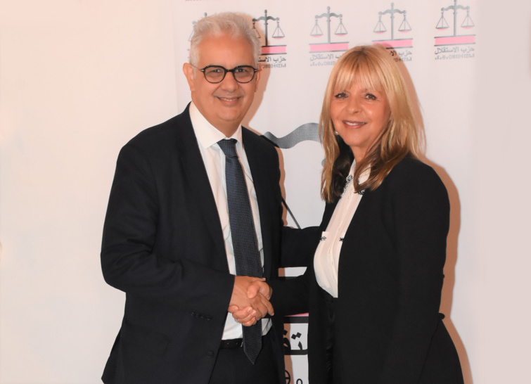 الأخ نزار بركة يستقبل السيدة ياسنا ميليتا سفيرة جمهورية كرواتيا المعتمدة بالمغرب الأخ نزار بركة يستقبل السيدة ياسنا ميليتا سفيرة جمهورية كرواتيا المعتمدة بالمغرب