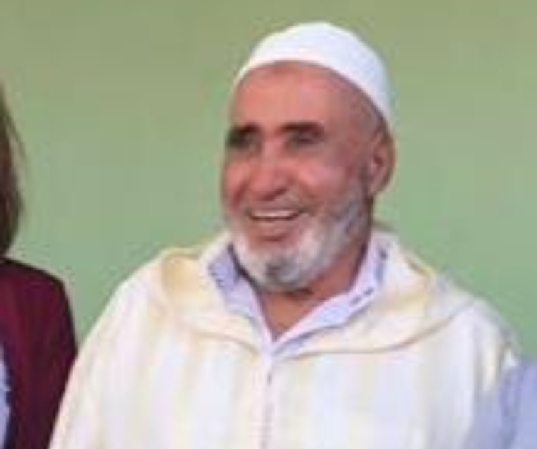 الأخ نور الدين مضيان يقدم واجب العزاء للأسرة الكريمة للمناضل الاستقلالي الفقيد الحاج عبد السلام أحدوش