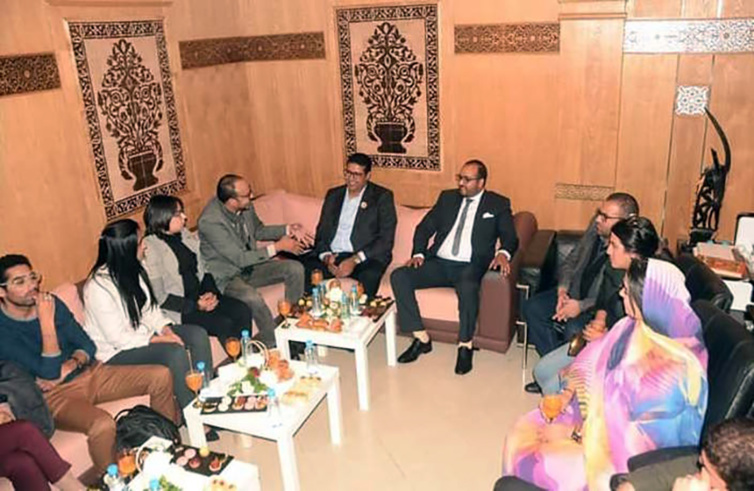 البيان المشترك للقاء الثنائي بين منظمة الشبيبة الاستقلالية ومنظمة الشبيبة الاشتراكية 