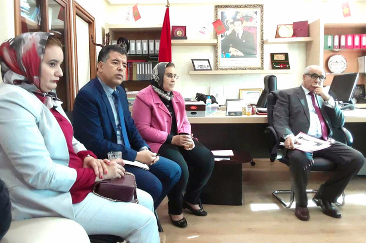 الفريق الاستقلالي بمجلس المستشارين في لقاء مع الجامعة الوطنية لموظفي الشباب والرياضة الفريق الاستقلالي بمجلس المستشارين في لقاء مع الجامعة الوطنية لموظفي الشباب والرياضة