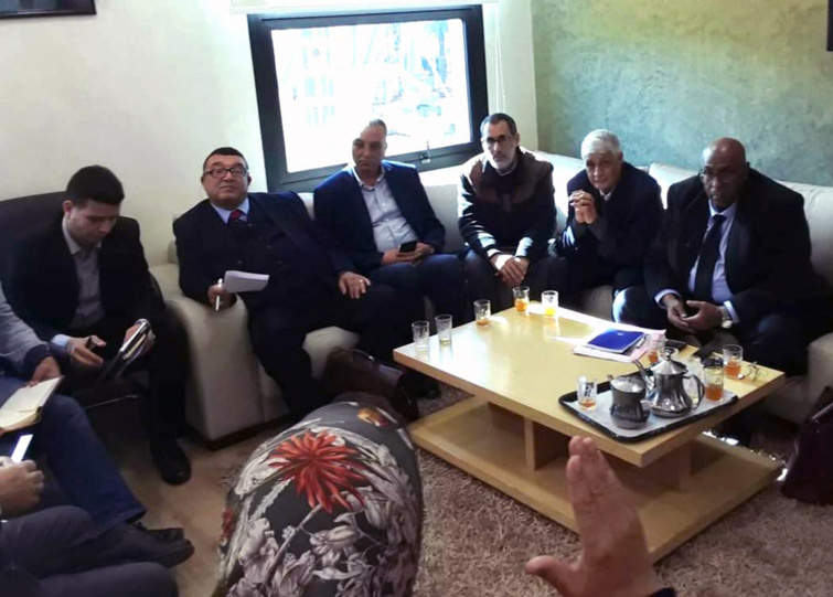 الفريق الاستقلالي بمجلس المستشارين في لقاء مع الجامعة الوطنية لموظفي الشباب والرياضة الفريق الاستقلالي بمجلس المستشارين في لقاء مع الجامعة الوطنية لموظفي الشباب والرياضة