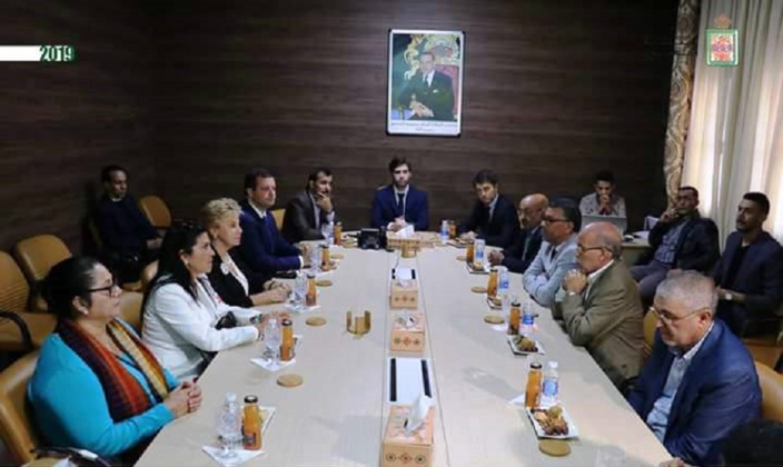 برلمانيون ورؤساء أحزاب وفاعلون مدنيون وهيئات دولية من إيطاليا وفنزويلا والأكوادور وغواتيملا في زيارة لمدينة العيون برلمانيون ورؤساء أحزاب وفاعلون مدنيون وهيئات دولية من إيطاليا وفنزويلا والأكوادور وغواتيملا في زيارة لمدينة العيون