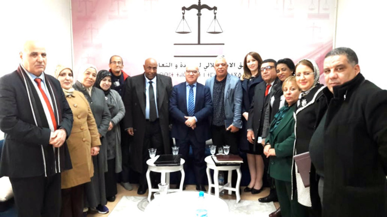 الفريق الاستقلالي بمجلس النواب يستقبل المكتب التنفيذي للجامعة الوطنية لموظفي الشباب والرياضة الفريق الاستقلالي بمجلس النواب يستقبل المكتب التنفيذي للجامعة الوطنية لموظفي الشباب والرياضة