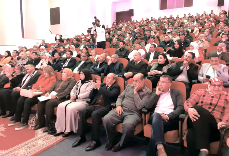 الأخ عبدالصمد قيوح يترأس لقاء تواصليا حاشدا بأكادير المركز