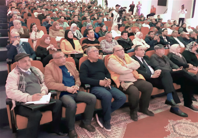 الأخ عبدالصمد قيوح يترأس لقاء تواصليا حاشدا بأكادير المركز