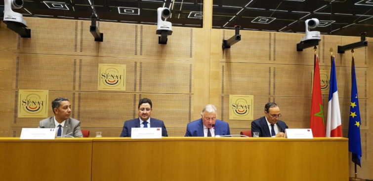 بباريس.. الأخ عبد الصمد قيوح الخليفة الأول لرئيس مجلس المستشارين يتباحث مع رئيس مجلس الشيوخ الفرنسي