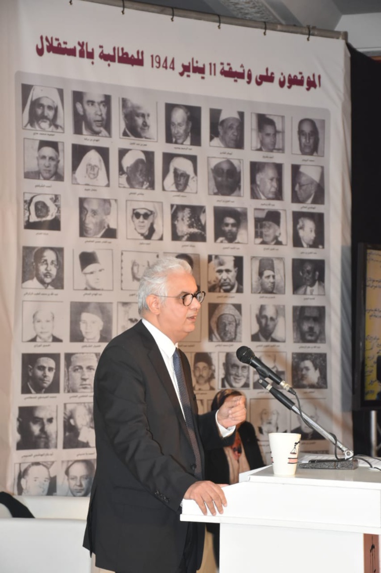 الأخ نزار بركة في الذكرى 76 لتقديم وثيقة المطالبة بالاستقلال.. يؤكد أن الشعور الوطني أصبح يعتريه الفتور ويدعو إلى بناء مصير مشترك للمرحلة القادمة عنوانها الحماية والاعتبار كمقومين اثنين لا غنى عنهما للمواطن المغربي الأخ نزار بركة في الذكرى 76 لتقديم وثيقة المطالبة بالاستقلال.. يؤكد أن الشعور الوطني أصبح يعتريه الفتور ويدعو إلى بناء مصير مشترك للمرحلة القادمة عنوانها الحماية والاعتبار كمقومين اثنين لا غنى عنهما للمواطن المغربي