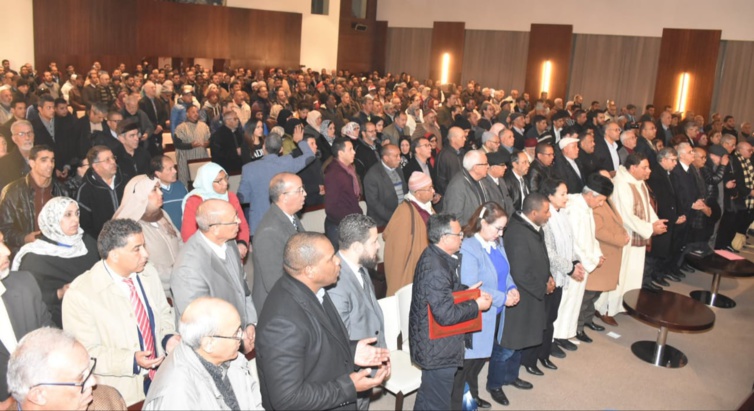 الأخ نزار بركة يترأس حفلا تأبينيا مهيبا بمناسبة أربعينية الفقيد الحاج محمد ثابت بمدينة مراكش