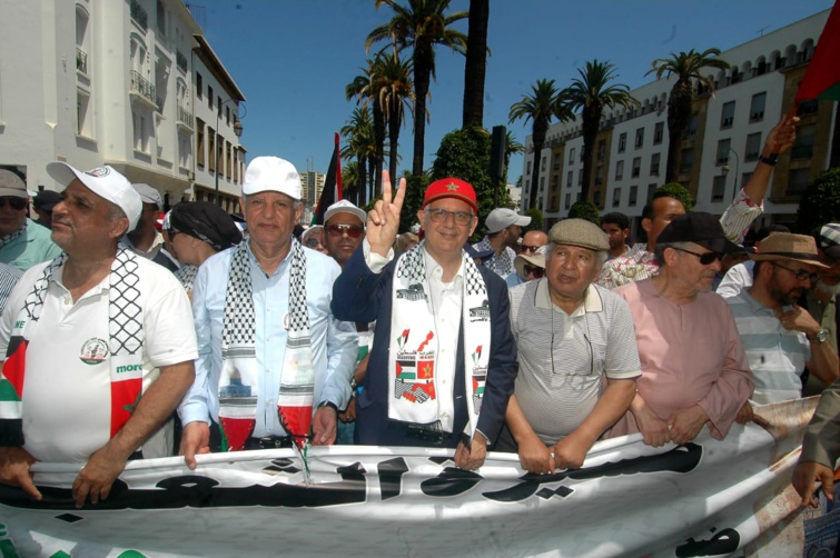 نداء حزب الاستقلال من أجل المشاركة في مسيرة الشعب المغربي نصرة للقضية الفلسطينية