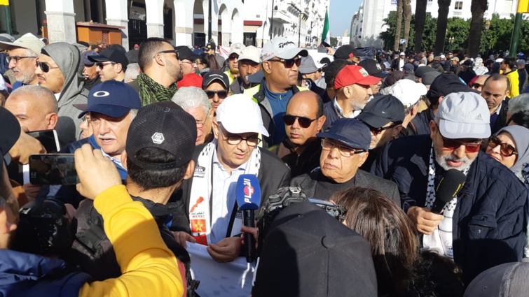 الأخ نزار بركة : مسيرة الرباط رسالة رفض جماعية ل"صفقة القرن" تعكس الإجماع الوطني المتجدد للشعب المغربي نصرة لفلسطين الأخ نزار بركة : مسيرة الرباط رسالة رفض جماعية ل"صفقة القرن" تعكس الإجماع الوطني المتجدد للشعب المغربي نصرة لفلسطين