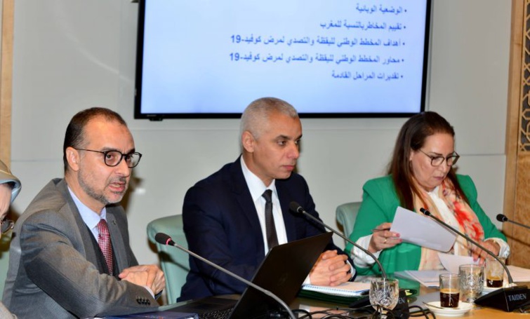 وزير الصحة يؤكد أن الإجراءات الاحترازية المتخذة تساهم لحد الآن في التصدي لفيروس كورونا المستجد وزير الصحة يؤكد أن الإجراءات الاحترازية المتخذة تساهم لحد الآن في التصدي لفيروس كورونا المستجد