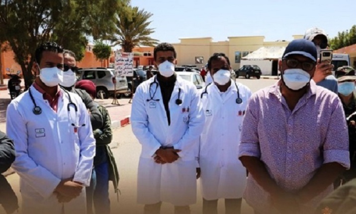 الحاج مولاي حمدي ولد الرشيد ووالي الجهة ورئيس مجلسها يشرفون على انطلاق أجرأه اتفاقية جديدة لدعم القطاع الصحي بالعيون الحاج مولاي حمدي ولد الرشيد ووالي الجهة ورئيس مجلسها يشرفون على انطلاق أجرأه اتفاقية جديدة لدعم القطاع الصحي بالعيون