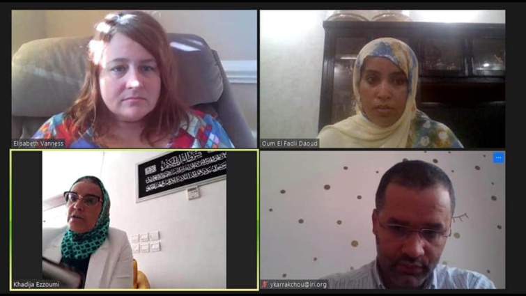 في إطار انفتاحها على المنظمات الدولية.. الأخت خديجة الزومي رئيسة منظمة المرأة الاستقلالية تعقد اجتماع عمل مع المديرة المقيمة للمعهد الجمهوري الدولي بالمغرب في إطار انفتاحها على المنظمات الدولية.. الأخت خديجة الزومي رئيسة منظمة المرأة الاستقلالية تعقد اجتماع عمل مع المديرة المقيمة للمعهد الجمهوري الدولي بالمغرب