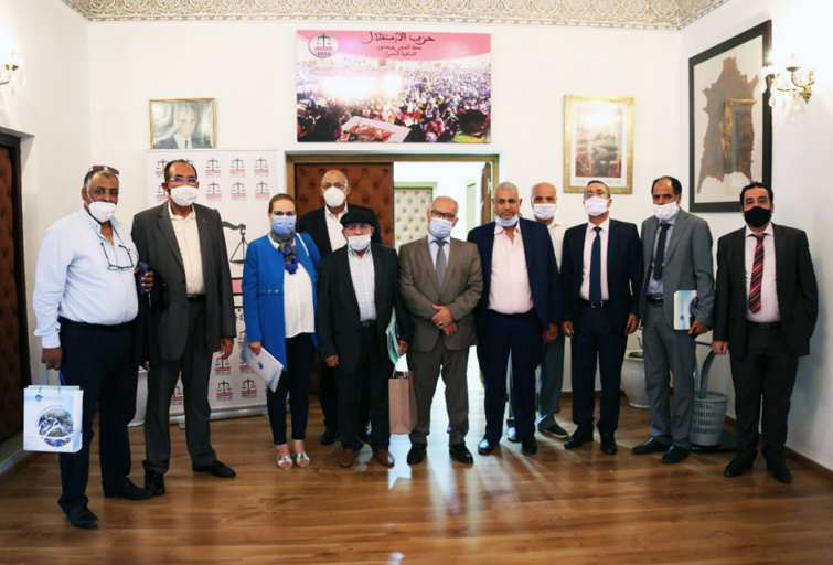 مهنيو الصيد الساحلي في ضيافة الفريق الاستقلالي بمجلس النواب مهنيو الصيد الساحلي في ضيافة الفريق الاستقلالي بمجلس النواب