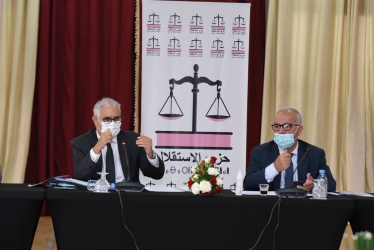 الأخ نزار بركة في لقاء مع نواب الحزب ينتقد "حكومة الخوف" ويأسف على فرص الاصلاح الضائعة في ولاية حكومية باهتة  