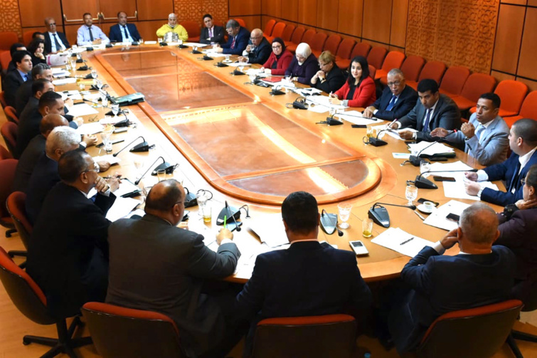 في الاجتماع الأسبوعي للفريق الاستقلالي بمجلس النواب في الاجتماع الأسبوعي للفريق الاستقلالي بمجلس النواب