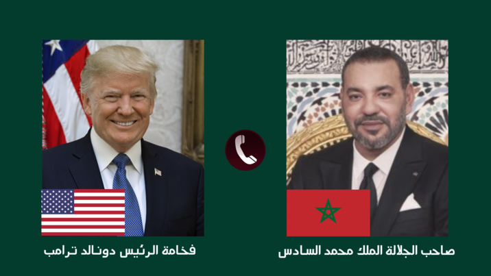 في بلاغ للديوان الملكي.. الولايات المتحدة الأمريكية تعترف لأول مرة في تاريخها بسيادة المملكة المغربية الكاملة على كافة منطقة الصحراء المغربية في بلاغ للديوان الملكي.. الولايات المتحدة الأمريكية تعترف لأول مرة في تاريخها بسيادة المملكة المغربية الكاملة على كافة منطقة الصحراء المغربية