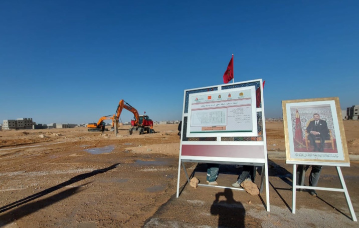 إعطاء الإنطلاقة الرسمية لأشغال استكمال تجديد شبكة التطهير السائل بتجزئة الوفاق بمدينة العيون